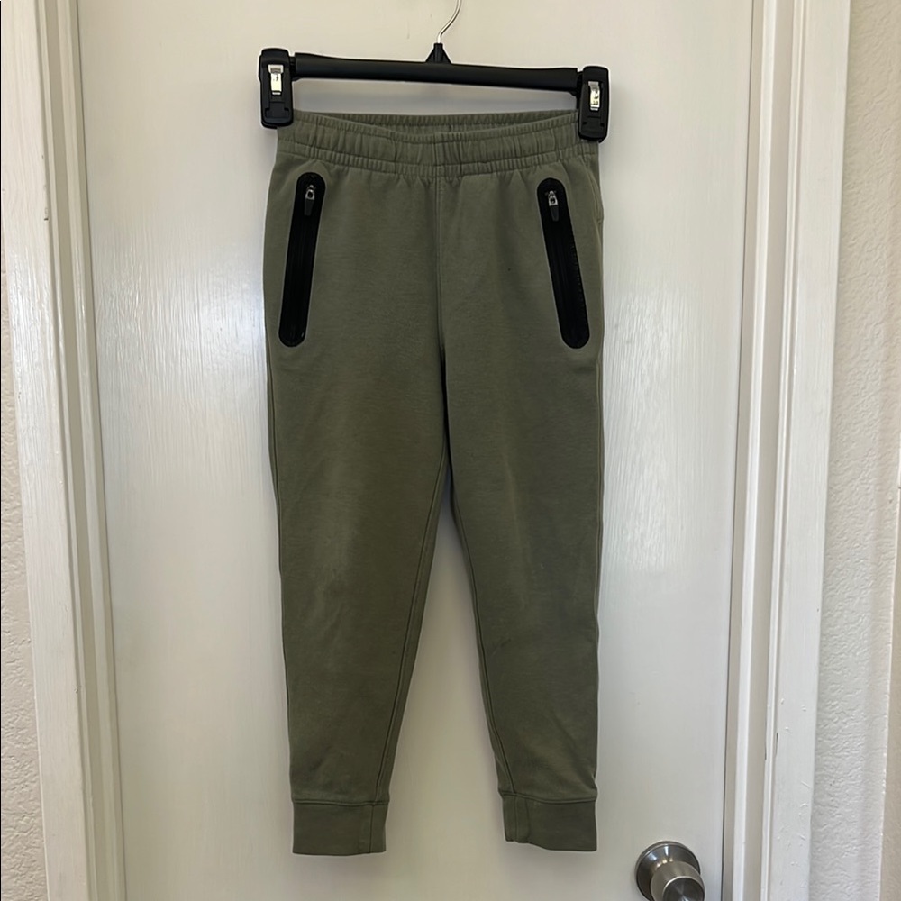 Dynamic Fleece Jogger Sweatpants for Boys - Olive Green